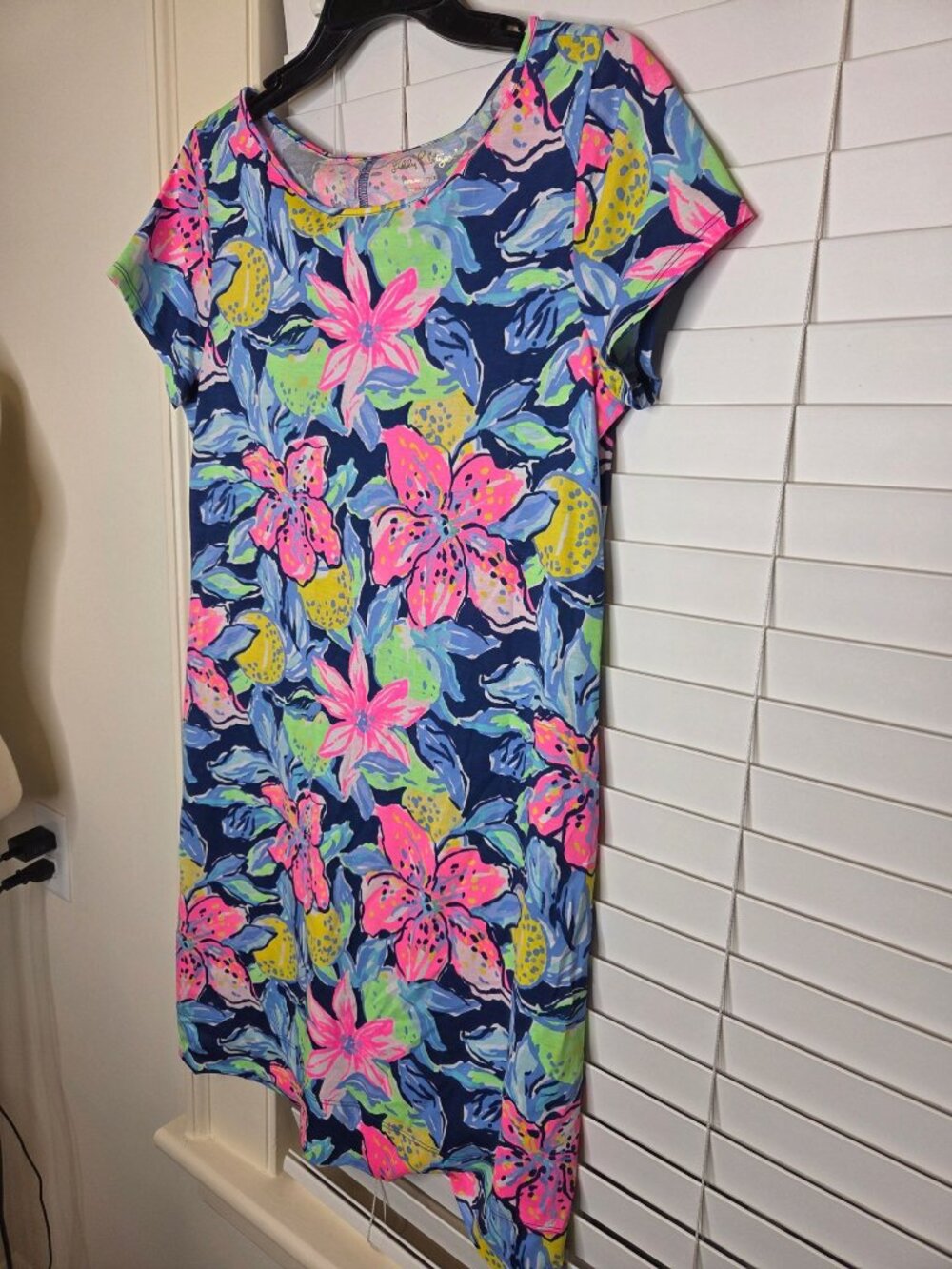 Lilly Pulitzer Women’s Floral Dress Capri Soliel M Multicolor resort beach prepp - Picture 2 of 7